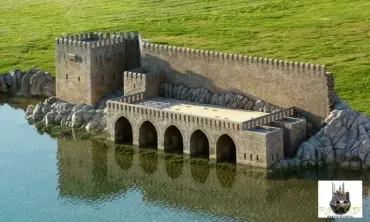 Alanya Shipyard & Tower miniature model – MiniatureArt photo 6