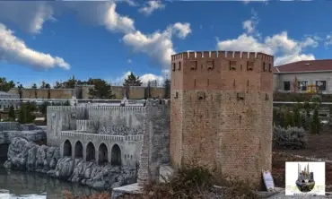 Alanya Shipyard & Tower miniature model – MiniatureArt photo 1