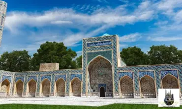 Bibi Khanim Mosque miniature model – MiniatureArt photo 6