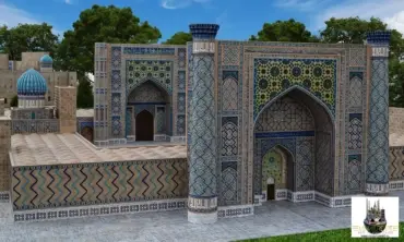 Bibi Khanim Mosque miniature model – MiniatureArt photo 1