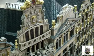 Brussels City Center, Details miniature model – MiniatureArt photo 8