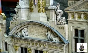 Brussels City Center, Details miniature model – MiniatureArt photo 9