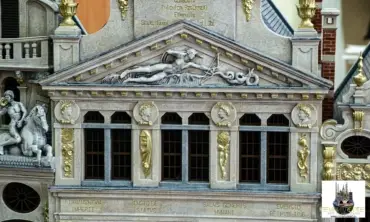 Brussels City Center, Details miniature model – MiniatureArt photo 5