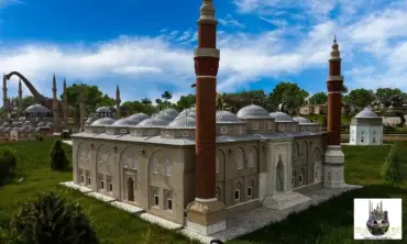 Bursa Great Mosque miniature model – MiniatureArt photo 1