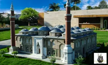 Bursa Great Mosque miniature model – MiniatureArt photo 3
