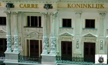 Carre Theatre, Amsterdam miniature model – MiniatureArt photo 2