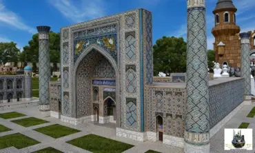 Cher Dor Madrasah miniature model – MiniatureArt photo 3