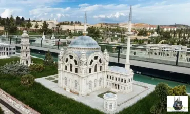 Dolmabahce Mosque miniature model – MiniatureArt photo 1