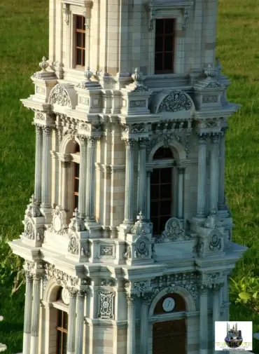 Dolmabahce Clock Tower miniature model – MiniatureArt photo 2
