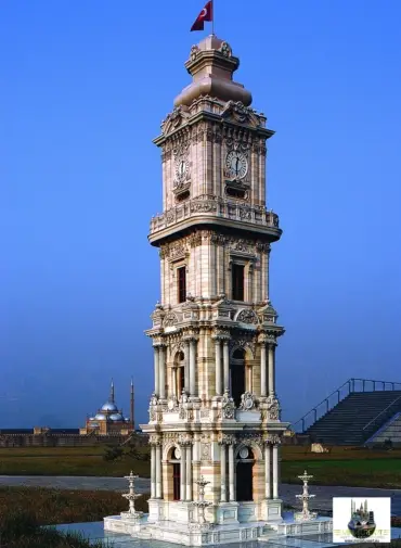 Dolmabahce Clock Tower miniature model – MiniatureArt photo 3