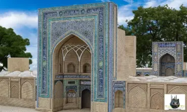Kalan Mosque & Minaret miniature model – MiniatureArt photo 3
