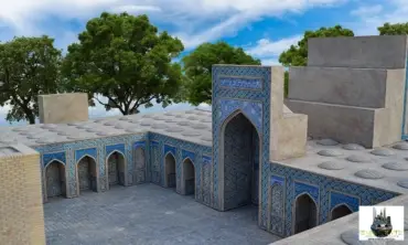Kalan Mosque & Minaret miniature model – MiniatureArt photo 4