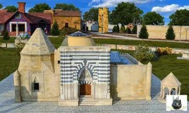 Cacabey Madrasah miniature model – MiniatureArt photo 3