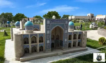 Mir-I Arab Madrasah miniature model – MiniatureArt photo 1