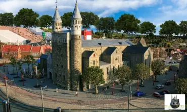 Basilica of Our Lady – Olv miniature model – MiniatureArt photo 4