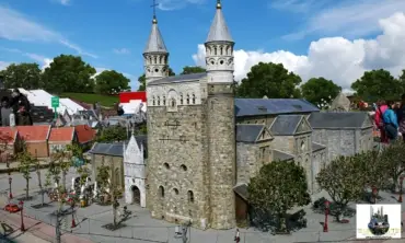 Basilica of Our Lady – Olv miniature model – MiniatureArt photo 6