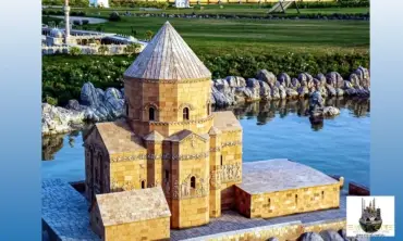 Akdamar Church miniature model – MiniatureArt photo 1