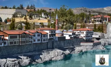 Amasya Yaliboyu Houses miniature model – MiniatureArt photo 1