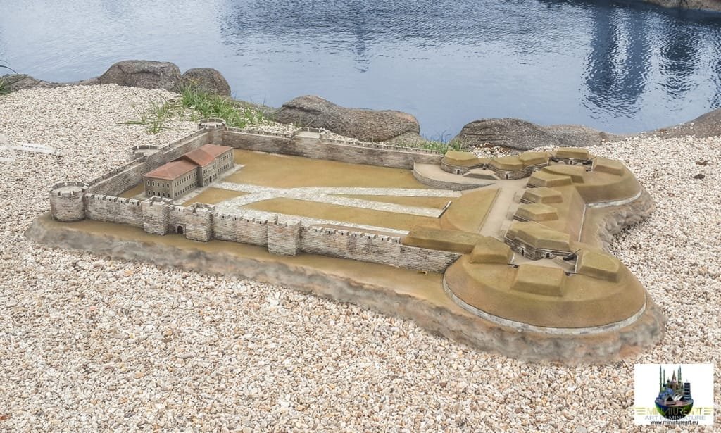 Coastal fortification model