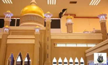 Omar Ali Saifuddien Mosque miniature model – MiniatureArt photo 5