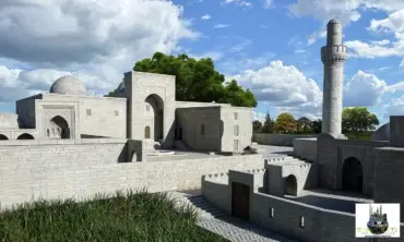 Palace of Shirvanshahs miniature model – MiniatureArt photo 2