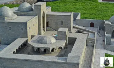 Palace of Shirvanshahs miniature model – MiniatureArt photo 4