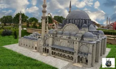 Suleymanie Mosque miniature model – MiniatureArt photo 5