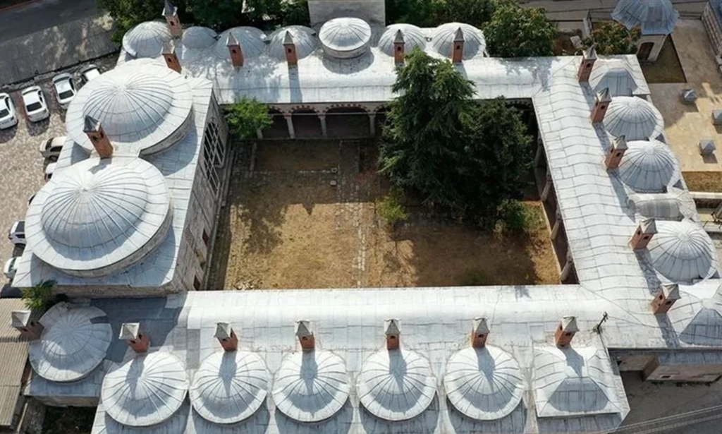 Madrasa model seen from above