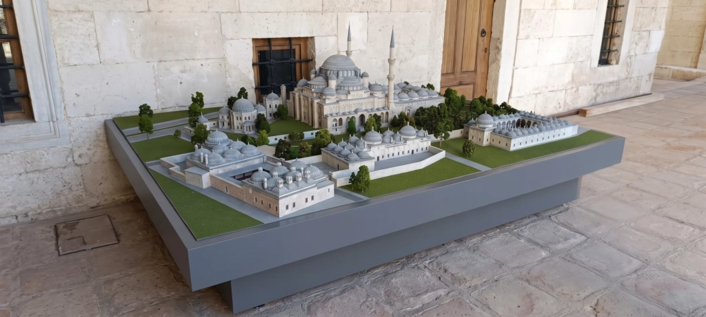 Külliye model of Mimar Sinan works
