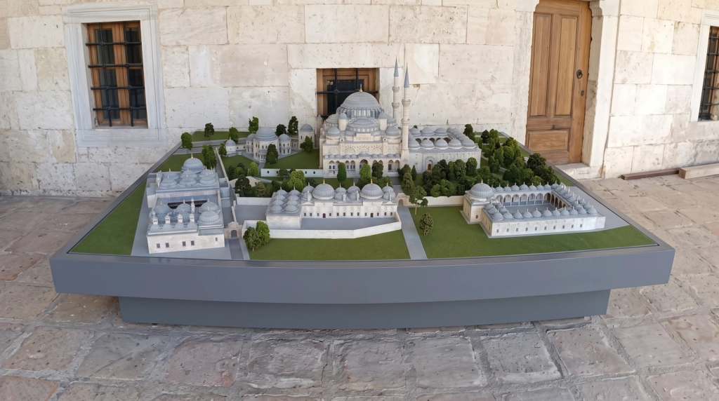 Historic building model detail